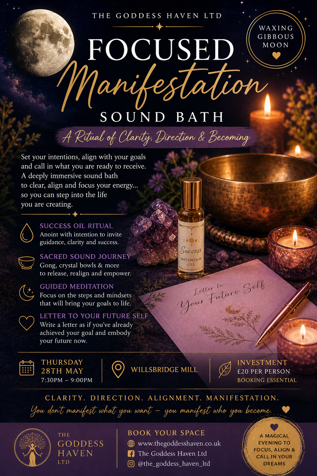 Relaxing Beltane sound bath for inner fire and renewal.